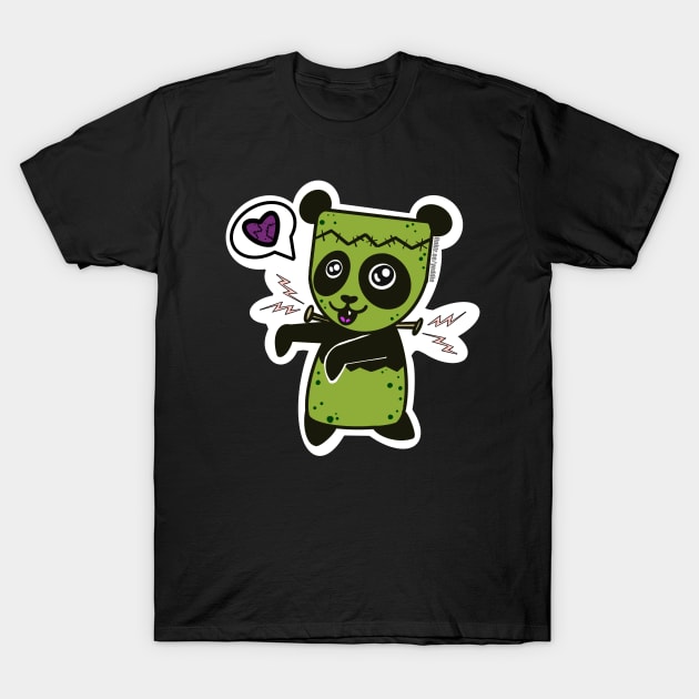 Frankenstiens Panda T-Shirt by 86edwardlee